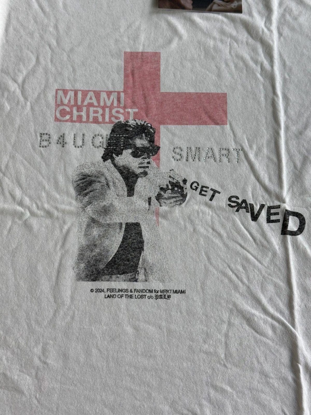 Paly Hollywood Paly Hollywood Miami Christ Tee Ivory Size US XXL / EU 58 / 5 - 3 Thumbnail