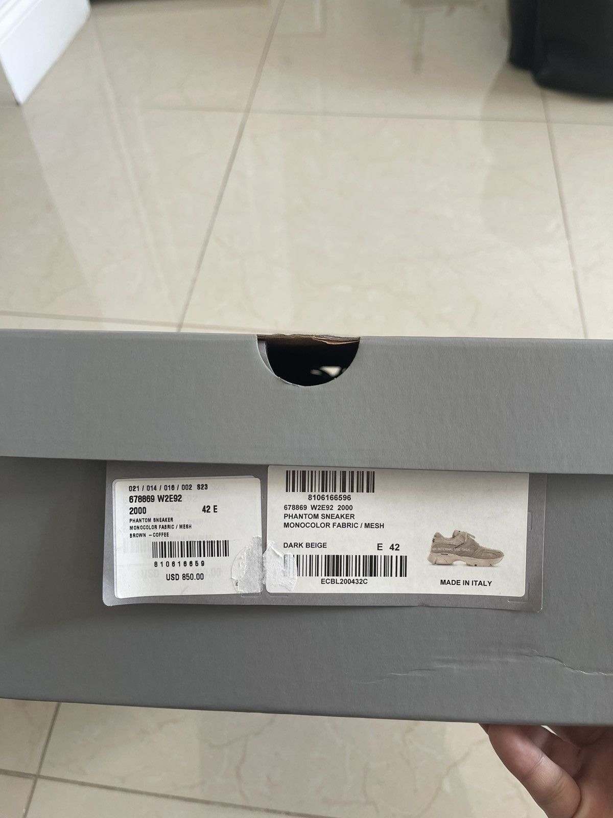 Balenciaga Balenciaga Phantom Sneaker Size US 9 / EU 42 - 6 Thumbnail