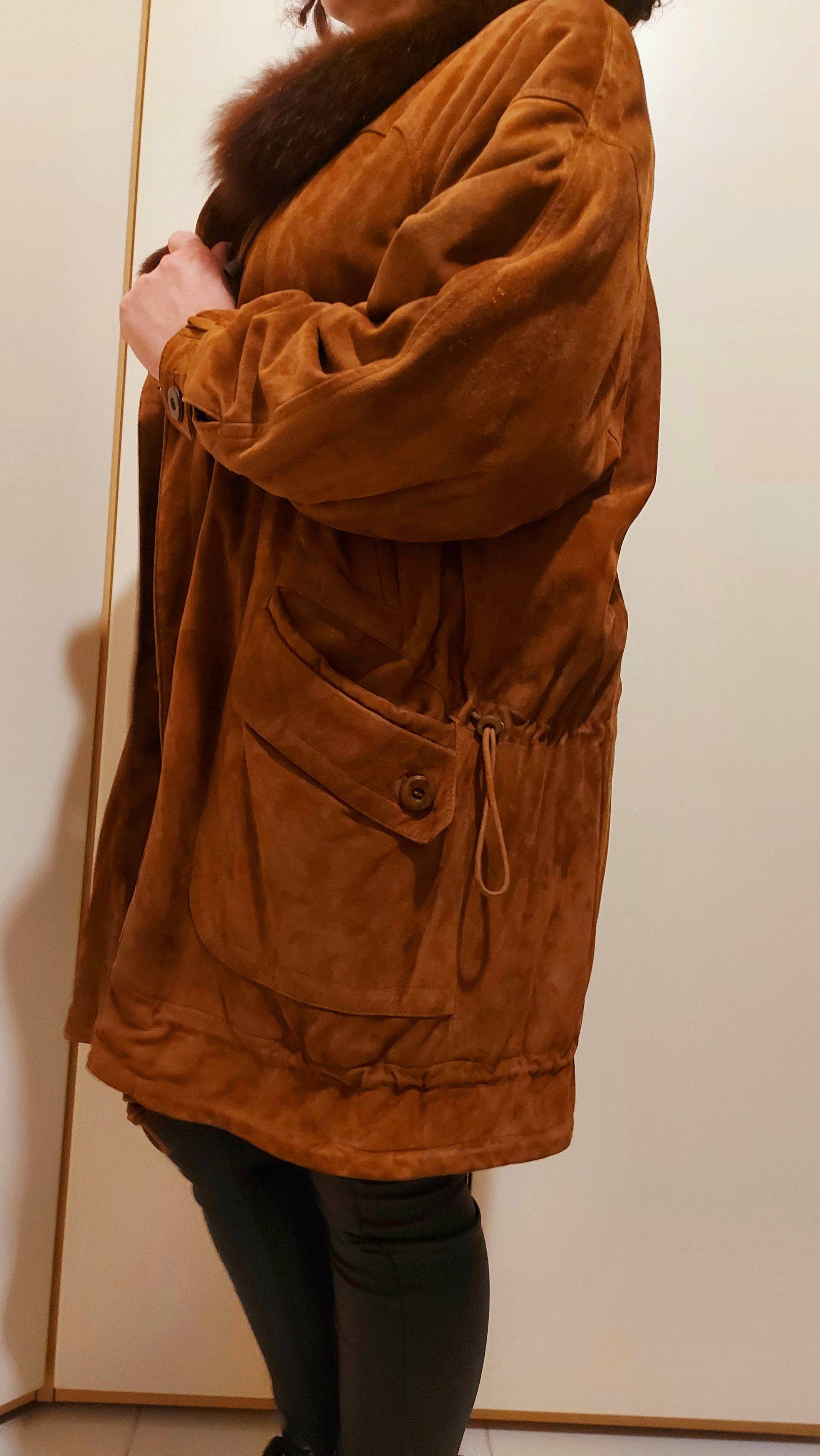 Other Women’s Reindeer Suede Coat Size M / US 6-8 / IT 42-44 - 10 Thumbnail