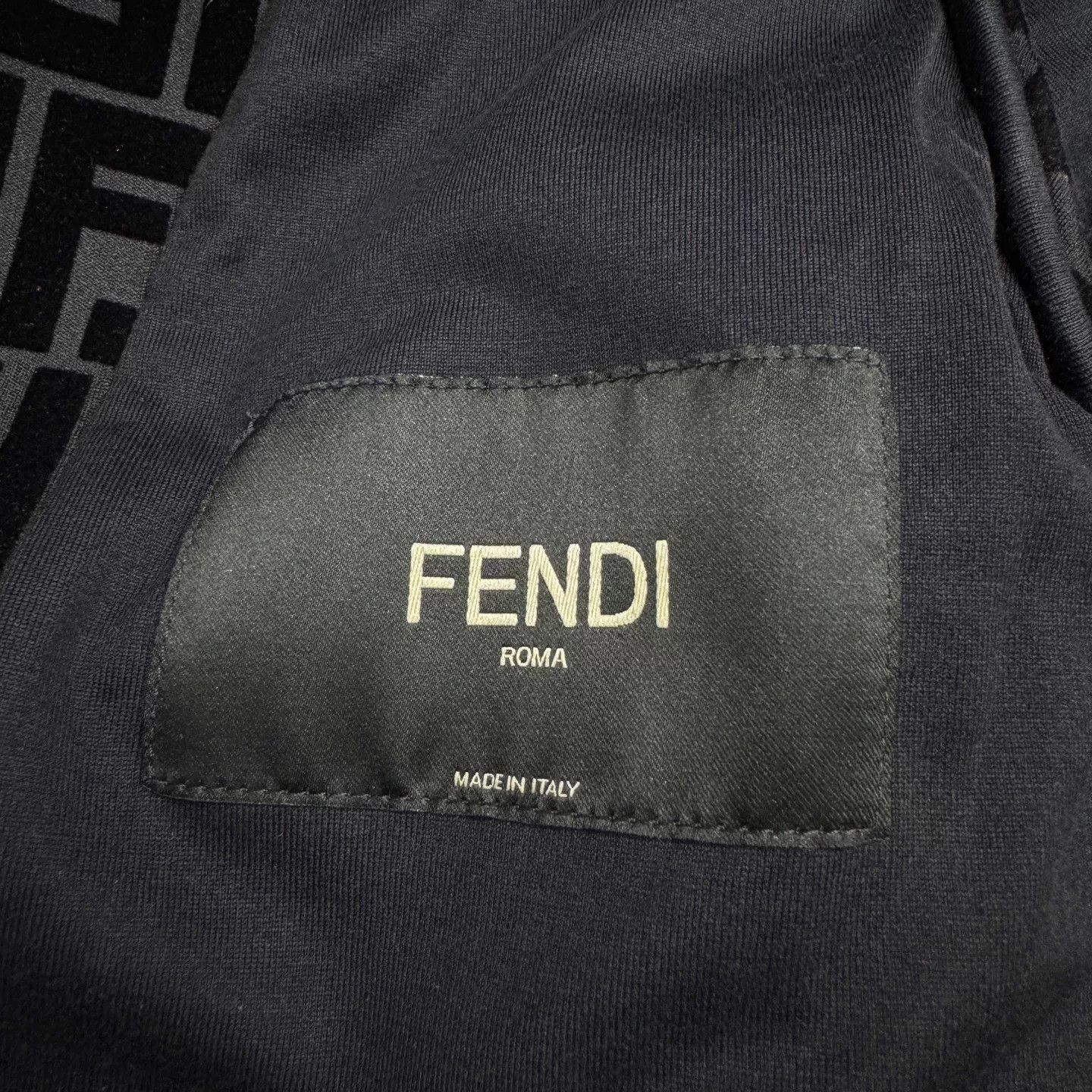 Other Fendi Double F Print Velour Jacket. Size US M / EU 48-50 / 2 - 3 Thumbnail
