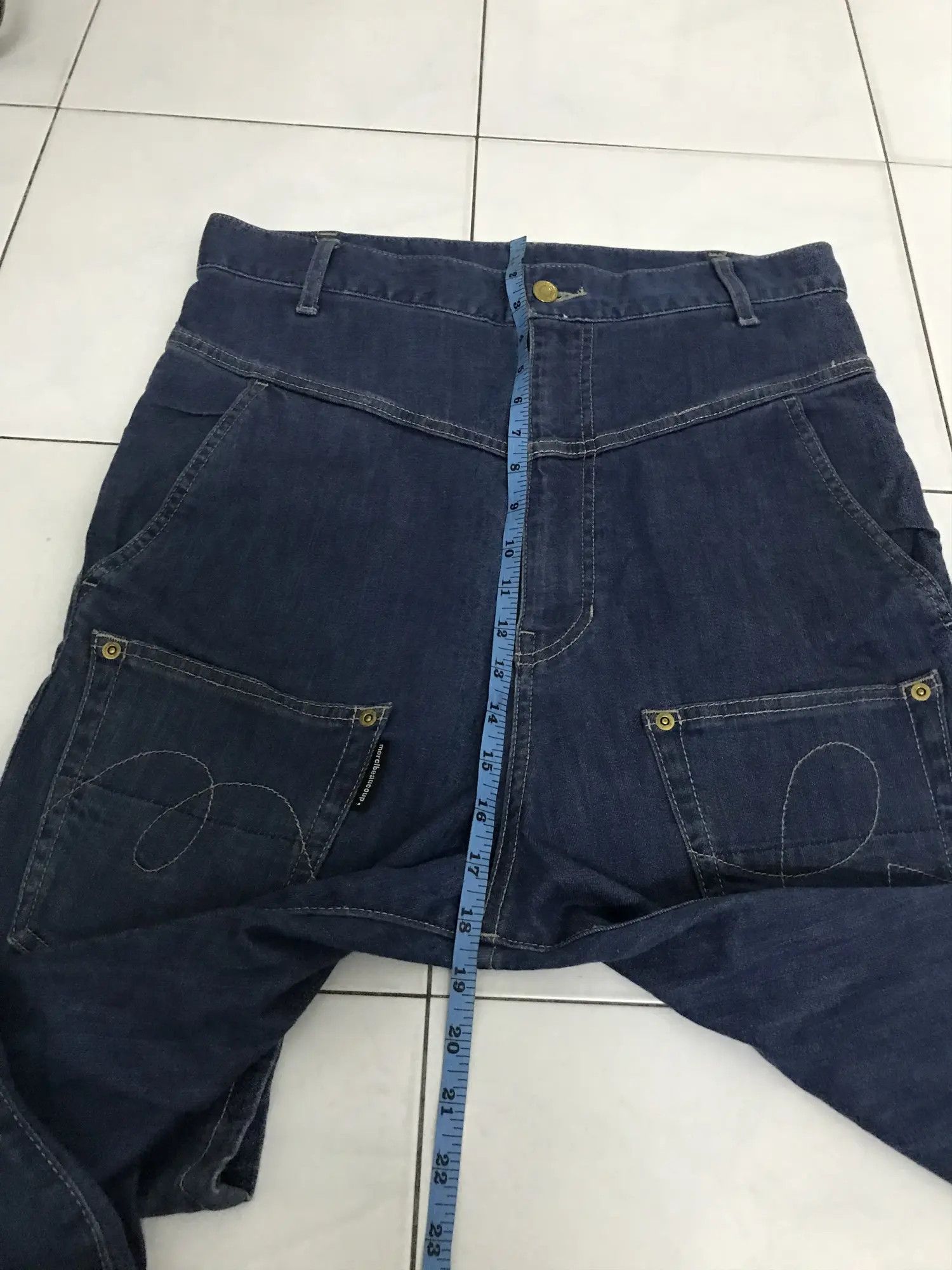 Issey Miyake Mercibeaucoup Issey Miyake Denim Size US 33 - 8 Thumbnail