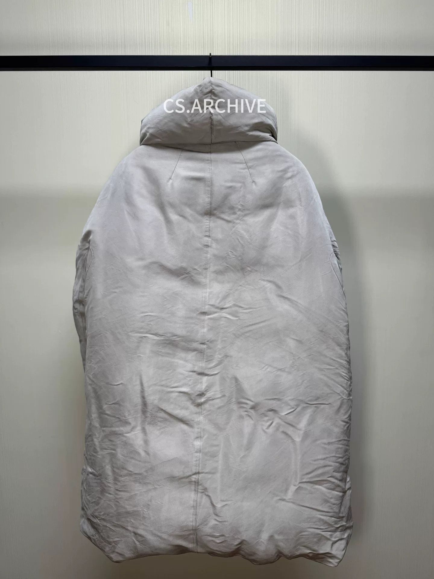 Rick Owens Rick Owens Slant Placket Down Shearling Coat Size US M / EU 48-50 / 2 - 2 Thumbnail