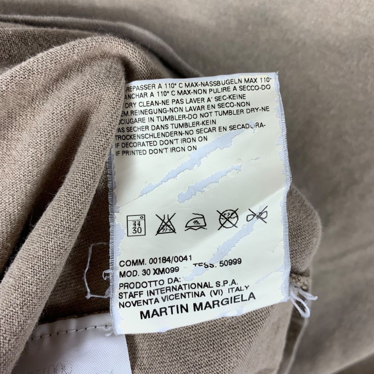 Maison Margiela MAISON MARTIN MARGIELA designer rare design tee Size US M / EU 48-50 / 2 - 10 Thumbnail