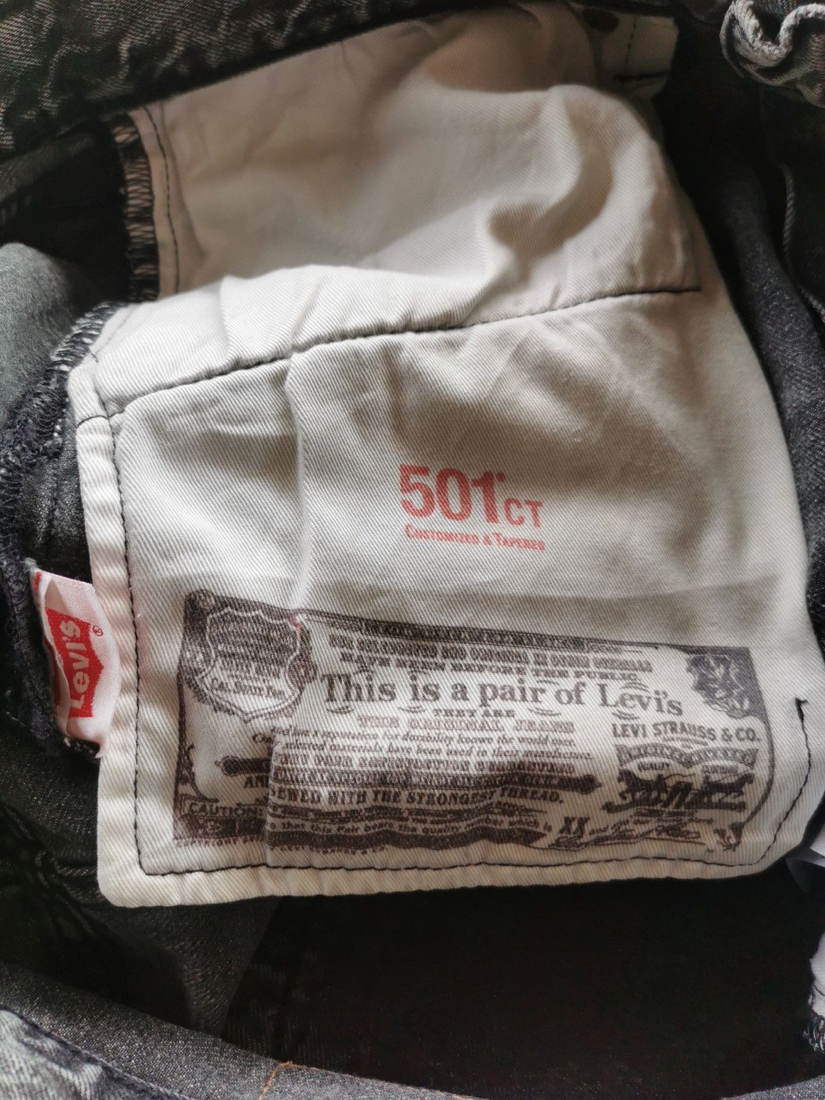 Levi's Levis 501 Denim Jeans Size US 35 - 9 Thumbnail