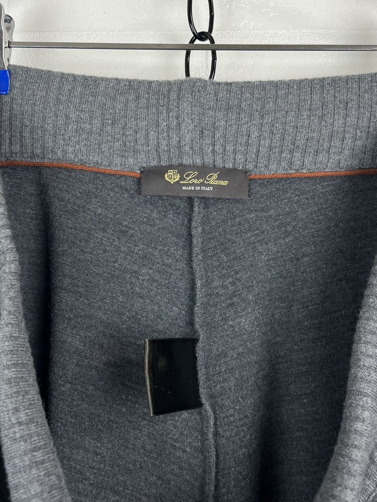 Loro Piana LORO PIANA Sweatpants Joggers Virgin Wool Gray Men’s Size US 34 / EU 50 - 5 Thumbnail