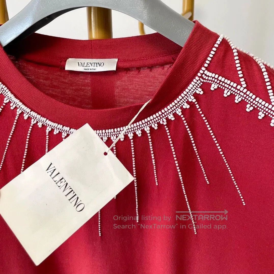 Valentino valentino men’s short sleeve t-shirt. Size US S / EU 44-46 / 1 - 2 Thumbnail