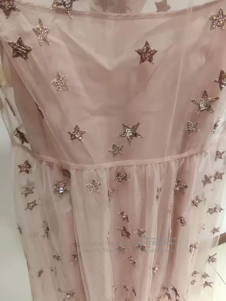 Valentino Valentino Main line pink star sequin dress Size S / US 4 / IT 40 - 4 Thumbnail