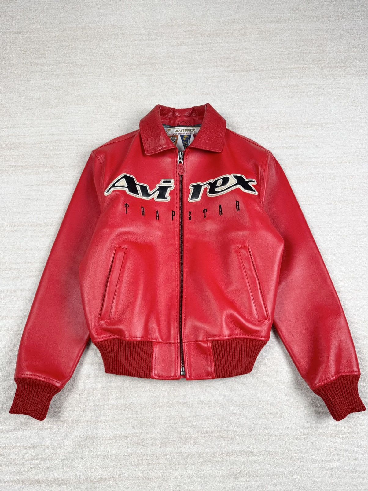 Avirex Trapstar leather jacket S Size US S / EU 44-46 / 1 - 2 Thumbnail