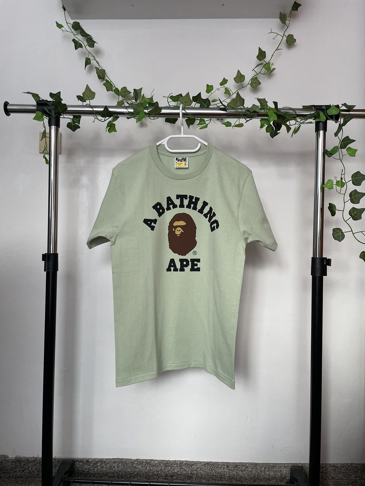 image of Bape Tee in Olive, Men's (Size Small)