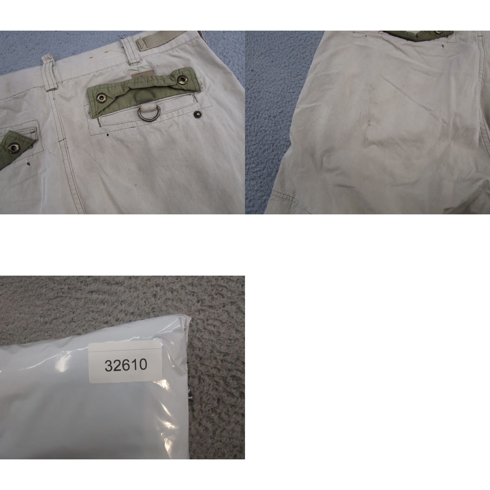 Vintage VINTAGE Urban Pipeline Cargo Shorts Men 36 Beige Pocket Zipper Read Jeans/Shorts? (Wait) Size US 36 / EU 52 - 9 Thumbnail