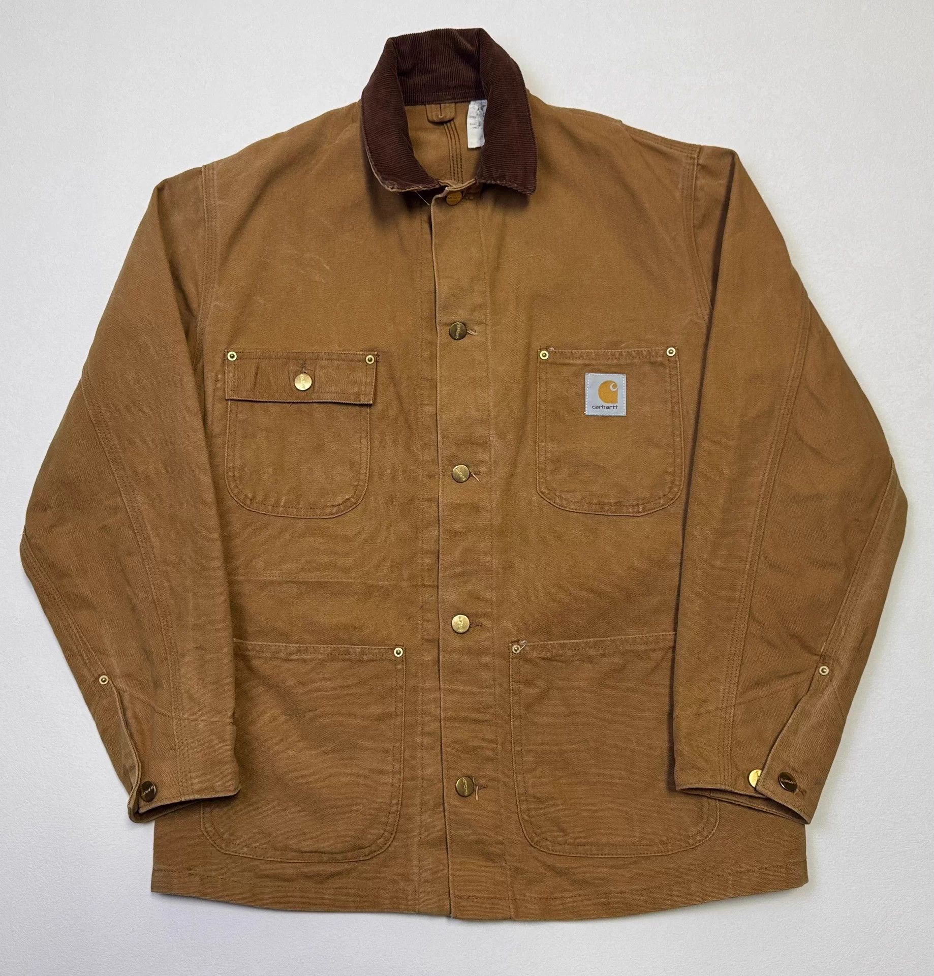 Carhartt Carhartt Vintage 6C Brown 40/M Michigan Jacket Size US M / EU 48-50 / 2 - 2 Thumbnail