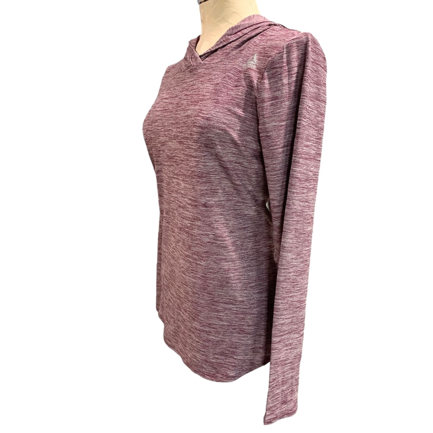 Reebok Reebok Legend Hoodie Shirt Potent Purple Heather Large Womens Size L / US 10 / IT 46 - 3 Thumbnail