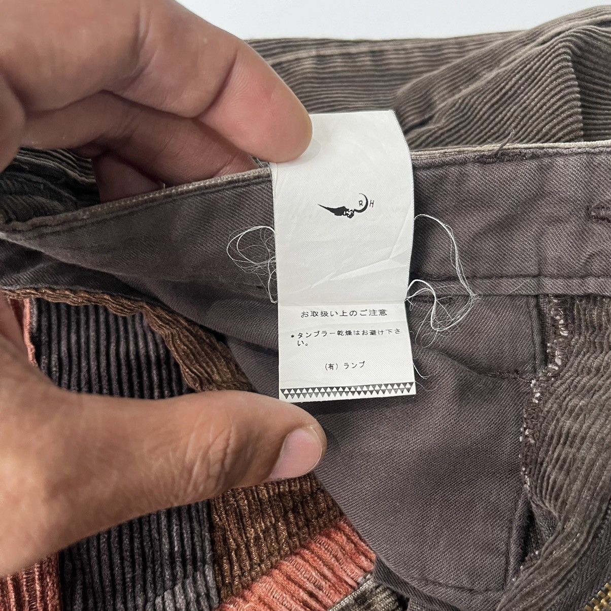 Japanese Brand Rebirth to Tabura Rasa Corduroy Pants Size US 32 / EU 48 - 7 Thumbnail