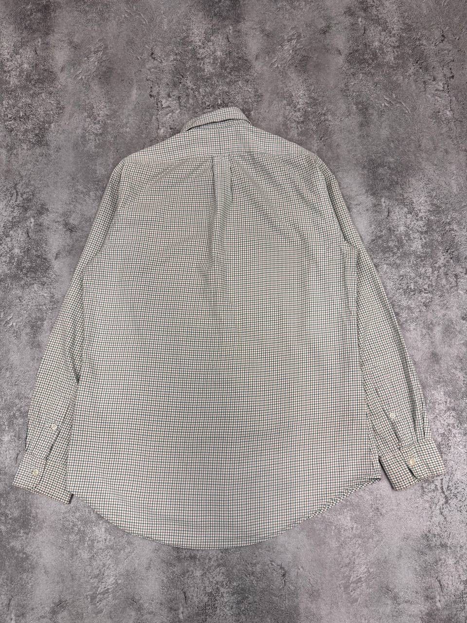 Polo Ralph Lauren Polo Ralph Lauren Men's Check Shirt Beige Green Size M Size US M / EU 48-50 / 2 - 7 Thumbnail
