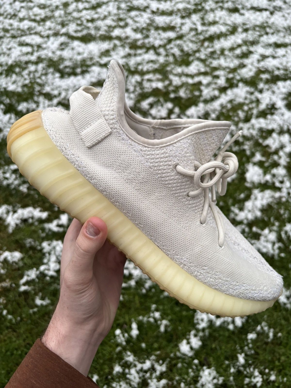 Adidas Adidas Yeezy 350 V2 Cream 2017 Size 12 Size US 12 / EU 45 - 1 Thumbnail