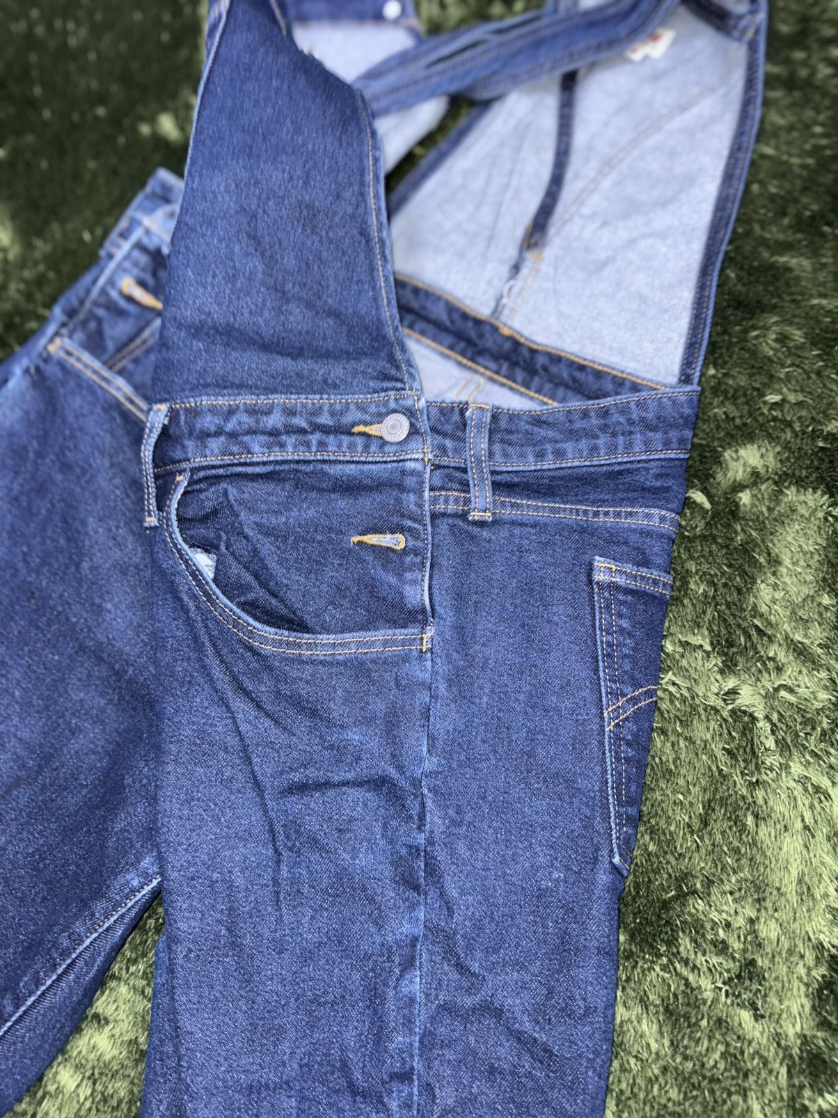 Levi's [XL] levis korea denim overall mid indigo Size US 36 / EU 52 - 6 Thumbnail