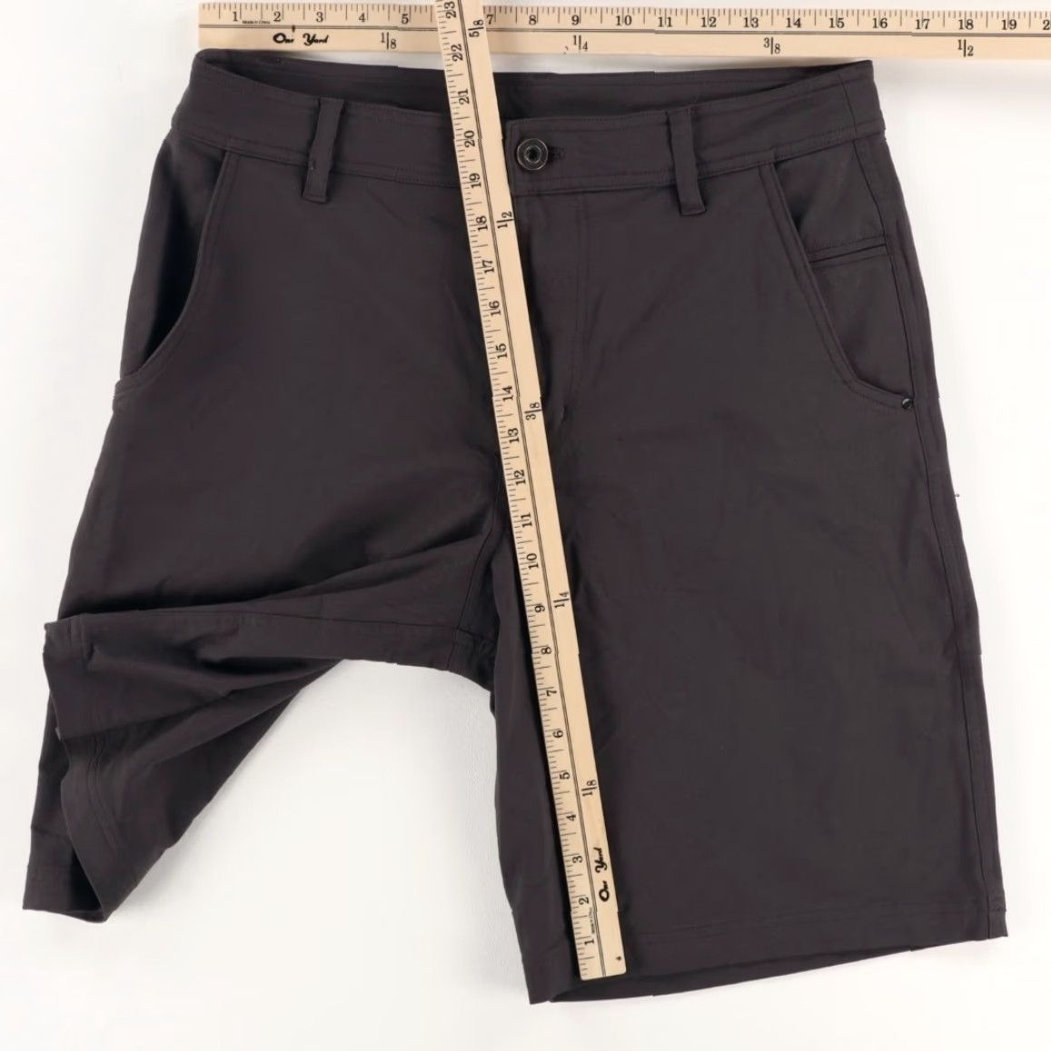 Lululemon Lululemon Utlilitech Nylon Canvas Chino Shorts Black Men's 32 Size US 32 / EU 48 - 2 Thumbnail