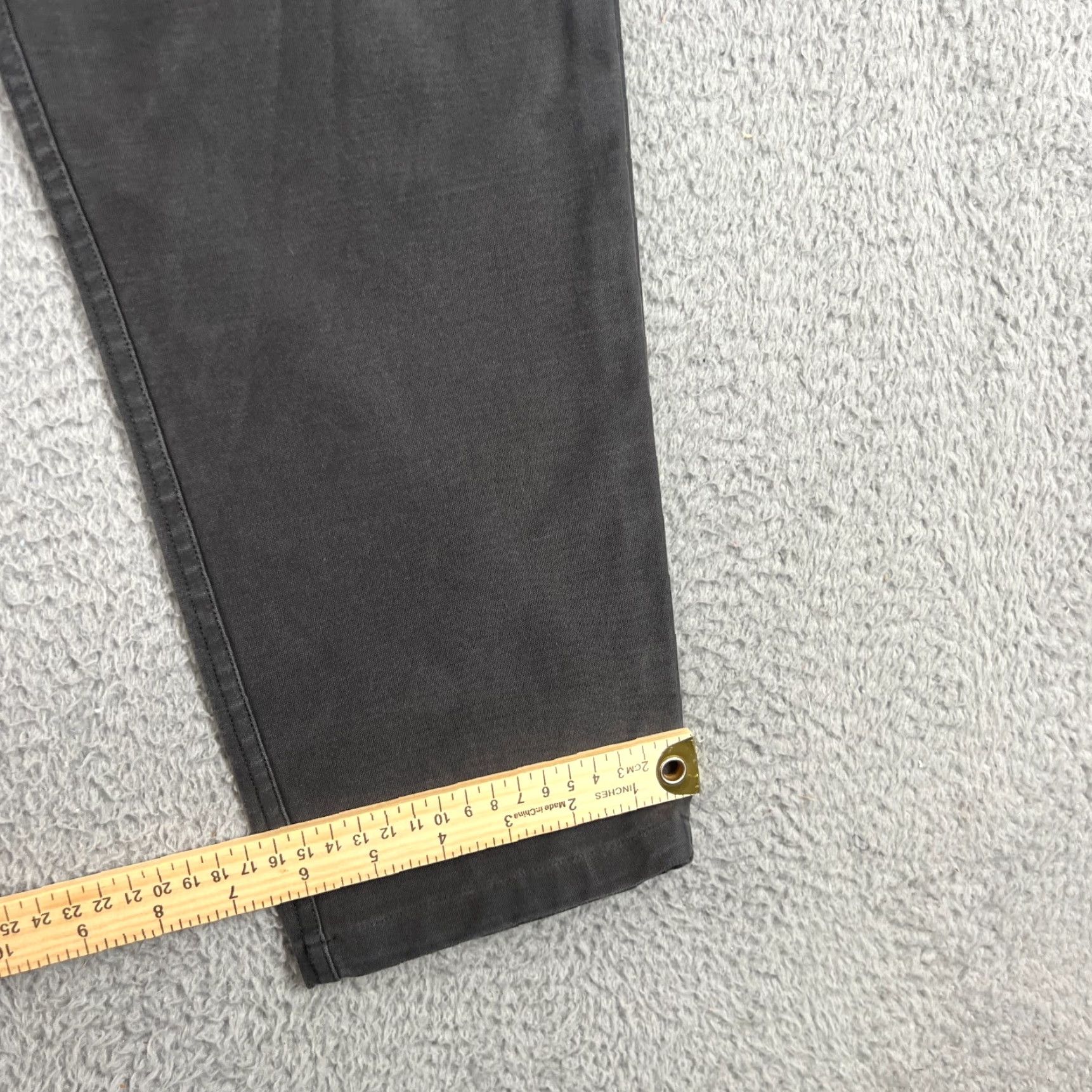 Lululemon VINTAGE Lululemon Slim Fit Chino Pants Men 34 Black Casual Travel Workwear Cotton 2010s Size US 34 / EU 50 - 4 Thumbnail