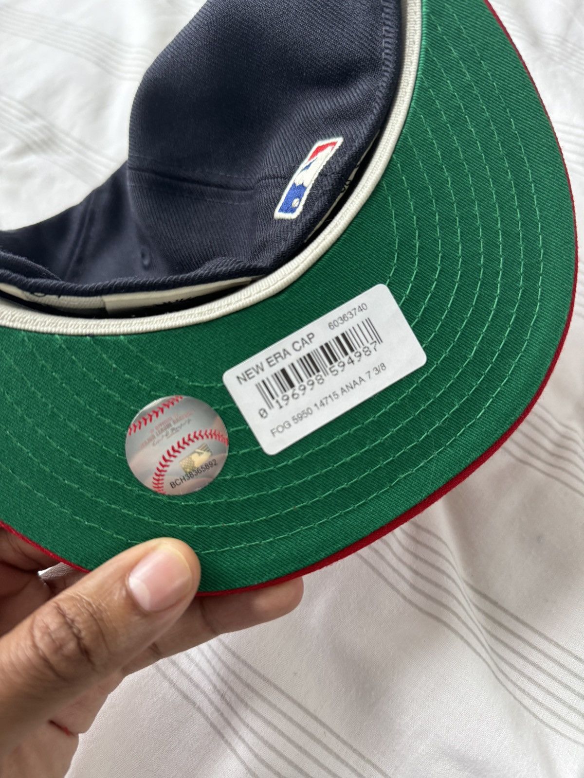 Fear of God × New Era Fear of God x New Era Anaheim Angels 59FIFTY Cap 7 3/8 Size ONE SIZE - 3 Thumbnail