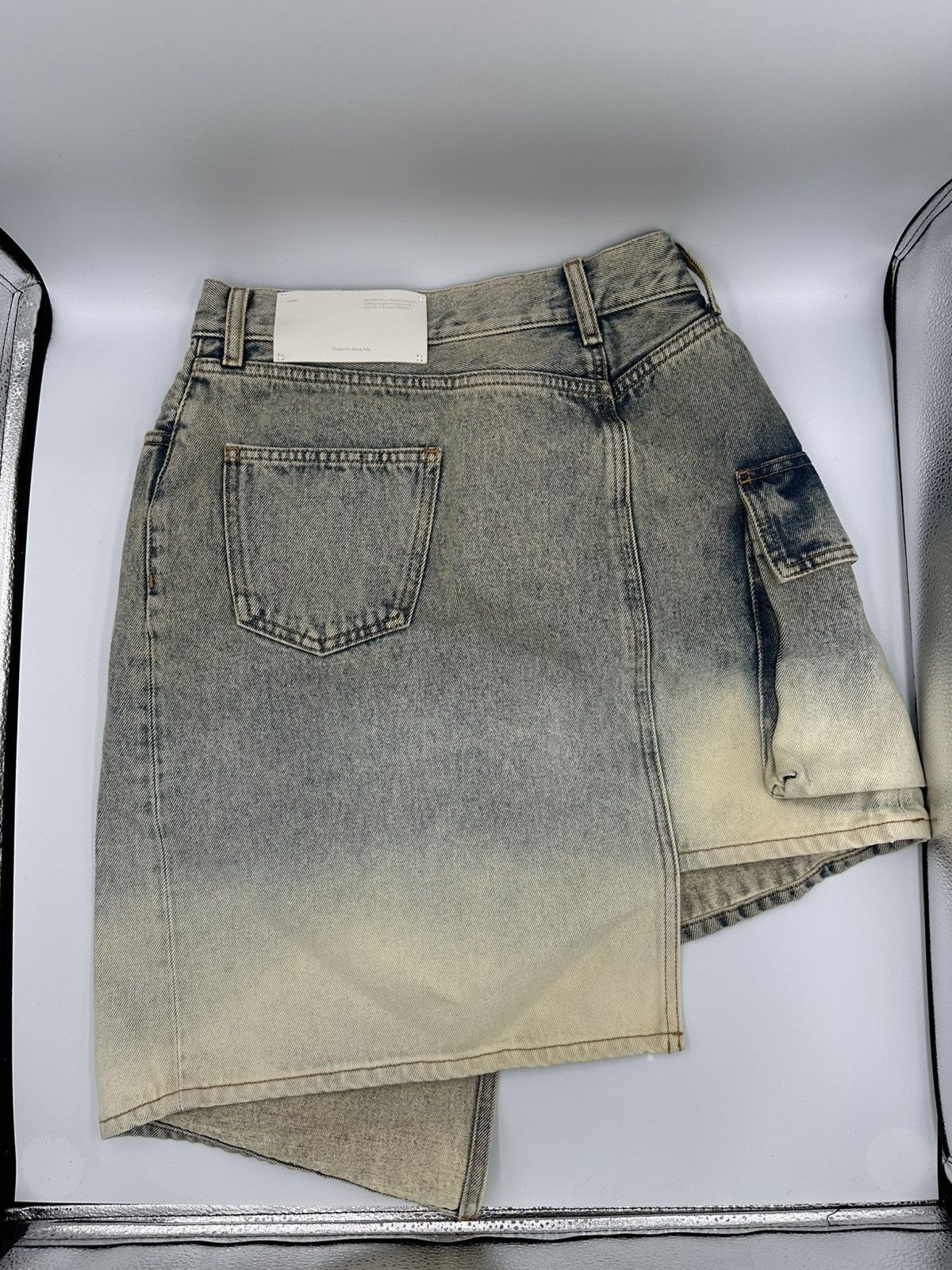 Off-White OFF WHITE denim over SKIRT Size 26" / US 2 / IT 38 - 5 Thumbnail