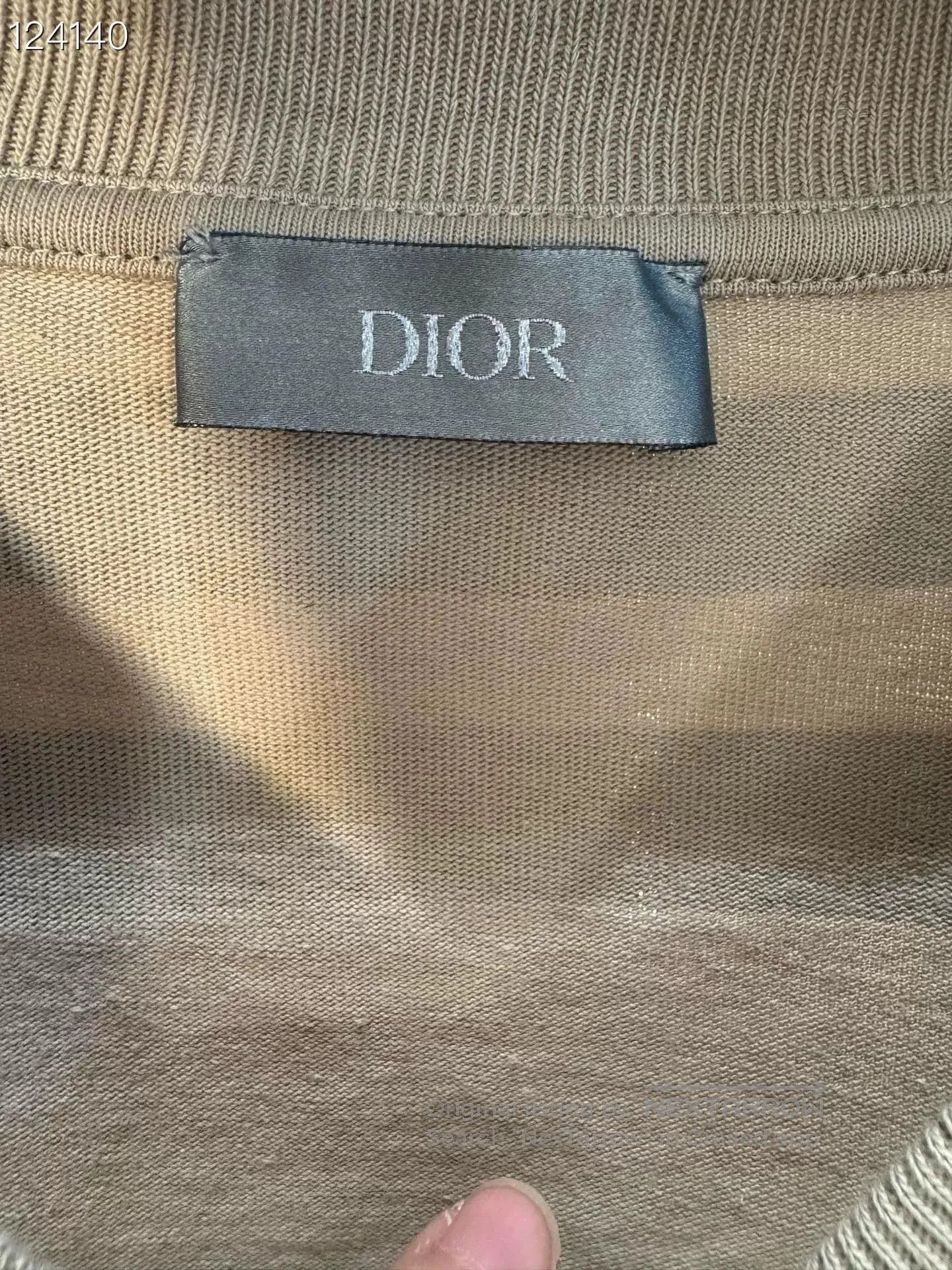 Dior Dior Beige Flocked Letter Stripe T. Size US S / EU 44-46 / 1 - 3 Thumbnail