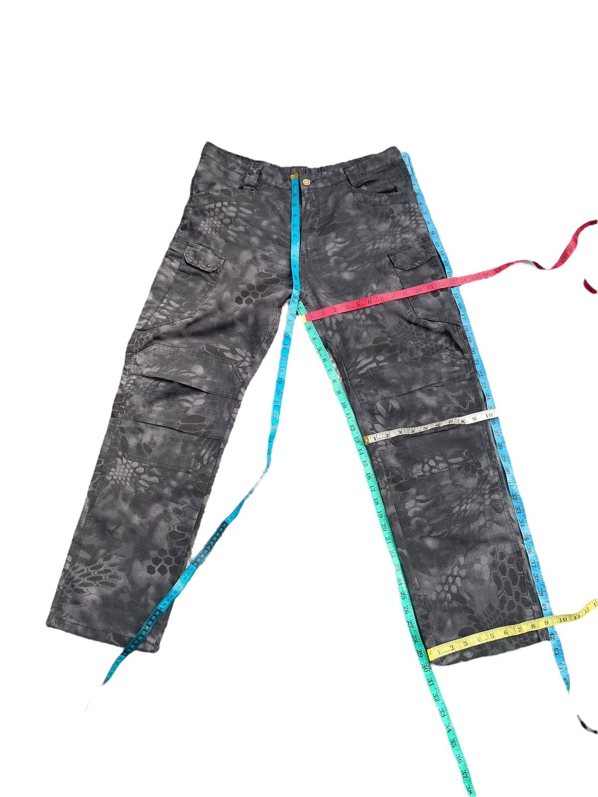 Japanese Brand W Camouflage Cargo Pant Size US 38 / EU 54 - 10 Thumbnail