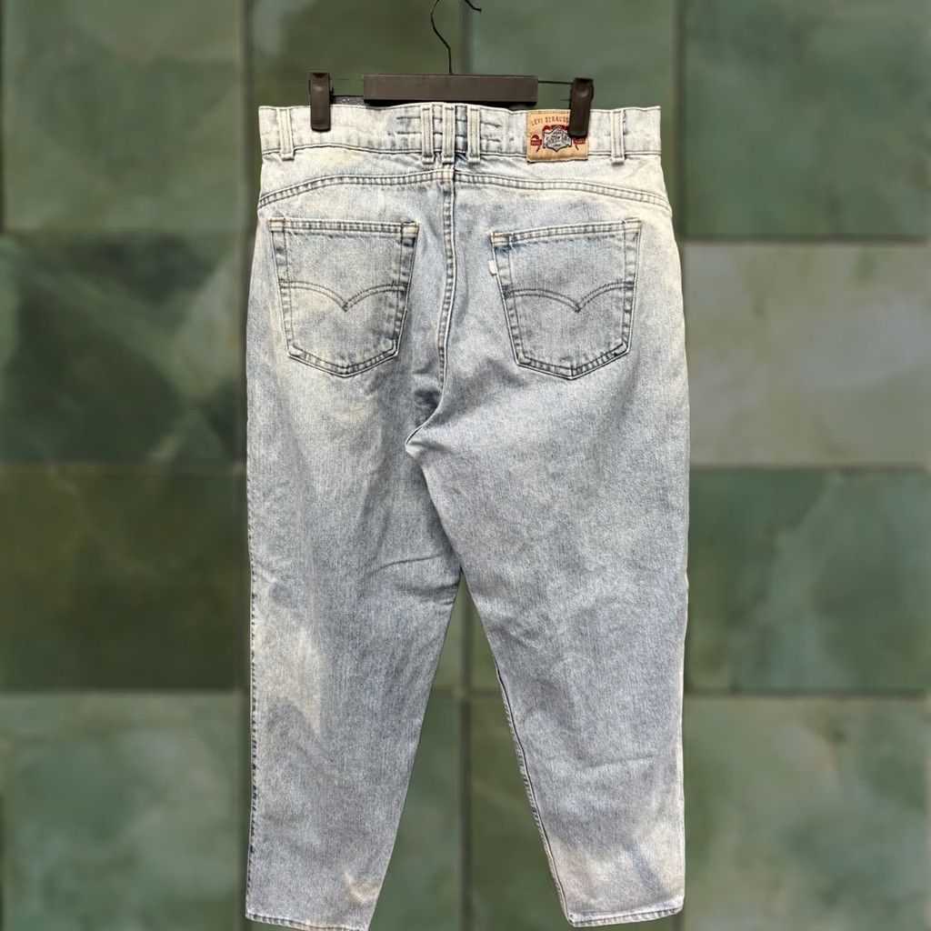 Levi's VINTAGE Levi’s Silver Tab Baggy Blue Jean Pants 38/32 USA Made Men's Size US 38 / EU 54 - 1 Thumbnail