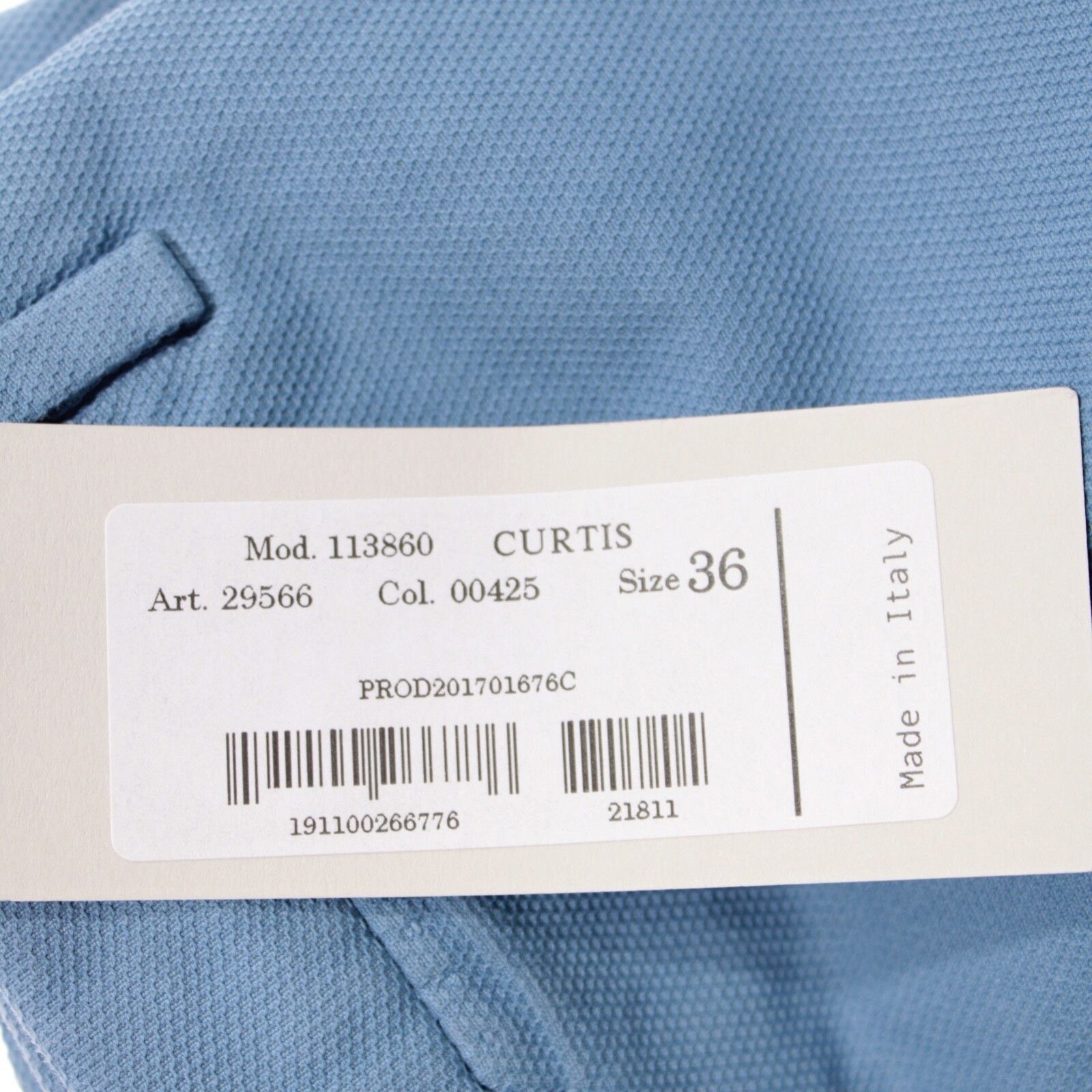 Zanella Zanella New with tags Chino Size 38 US In Blue Size US 38 / EU 54 - 4 Thumbnail