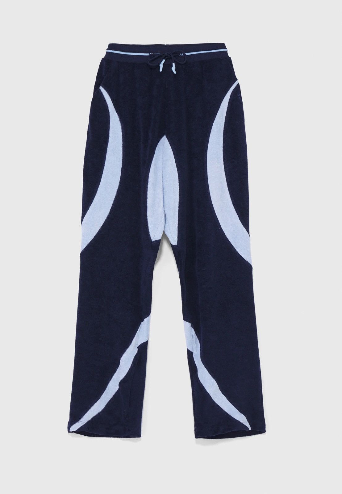 Saul Nash !DS! SS23 Saul Nash Navy Paneled Lounge Pants Size US 30 / EU 46 - 5 Thumbnail