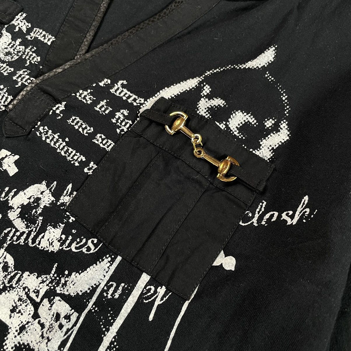If Six Was Nine Y2K Gothic Skull Ba-Tsu Studio tshirt Size US M / EU 48-50 / 2 - 5 Thumbnail