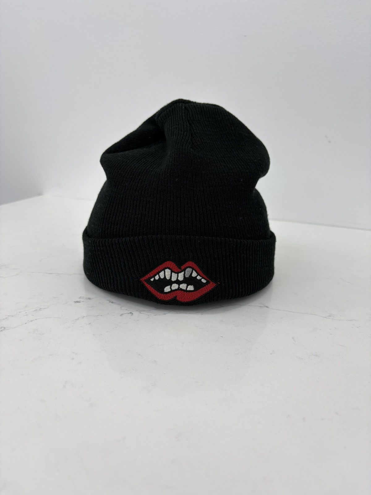 Chrome Hearts 1/1 SAMPLE MATTY BOY SEX RECORDS LIPS LEATHER PATCH