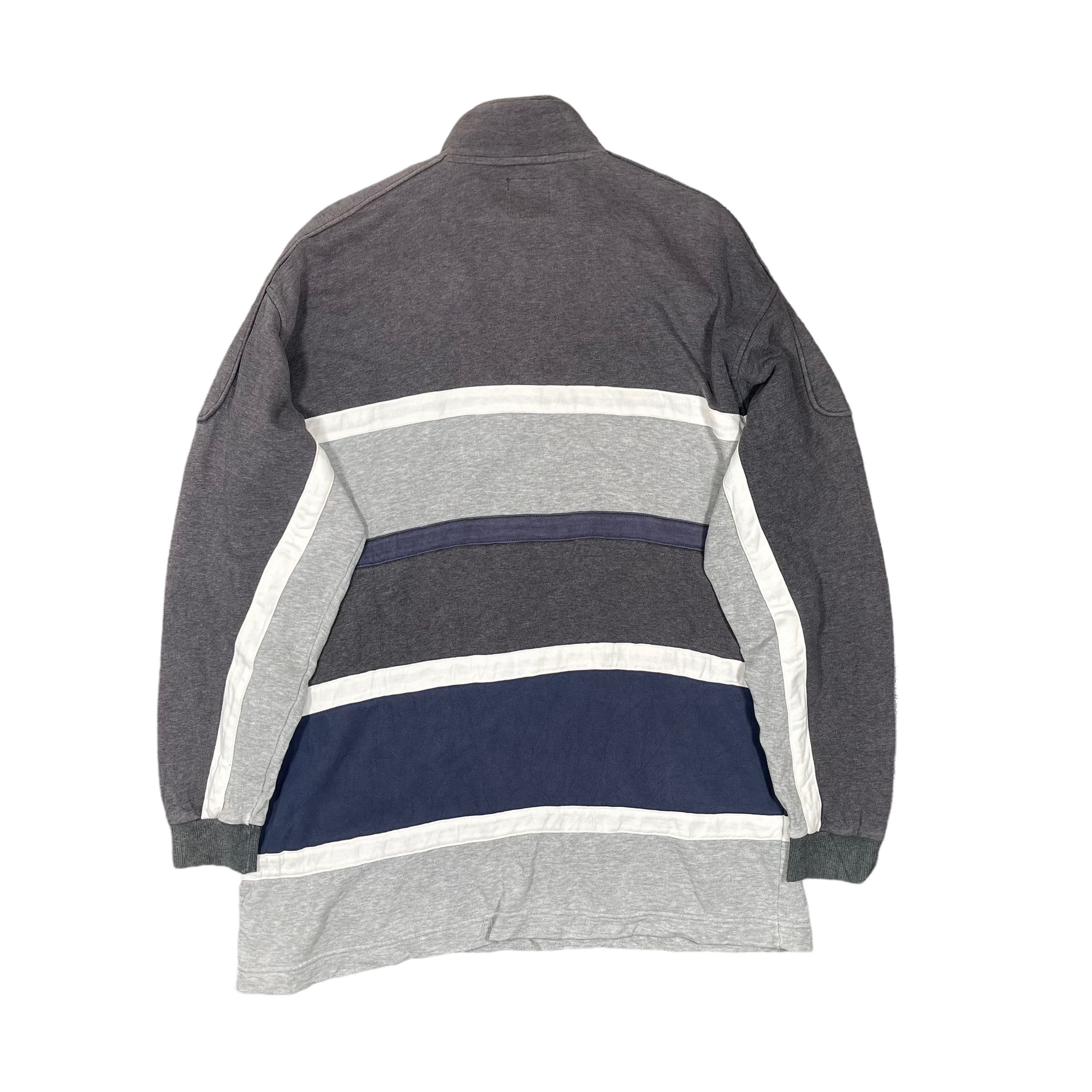 Canterbury of New Zealand × Vintage Canterbury Polo Rugby Sun Faded Striped Oversize Shirt Size US L / EU 52-54 / 3 - 4 Thumbnail
