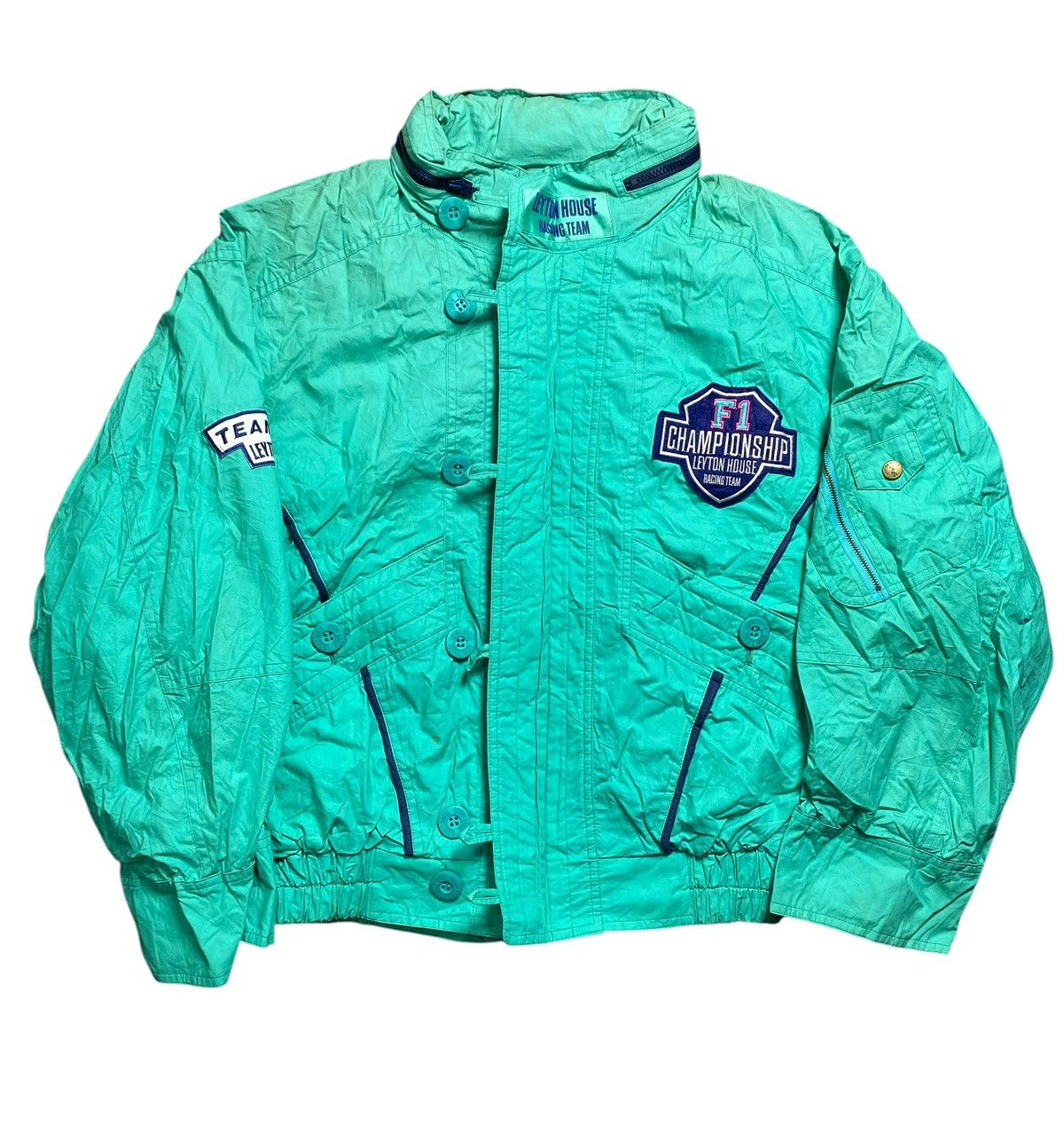 Vintage VINTAGE LEYTON HOUSE RACING JACKET JAPANESE BRAND Size US XXL / EU 58 / 5 - 1 Thumbnail