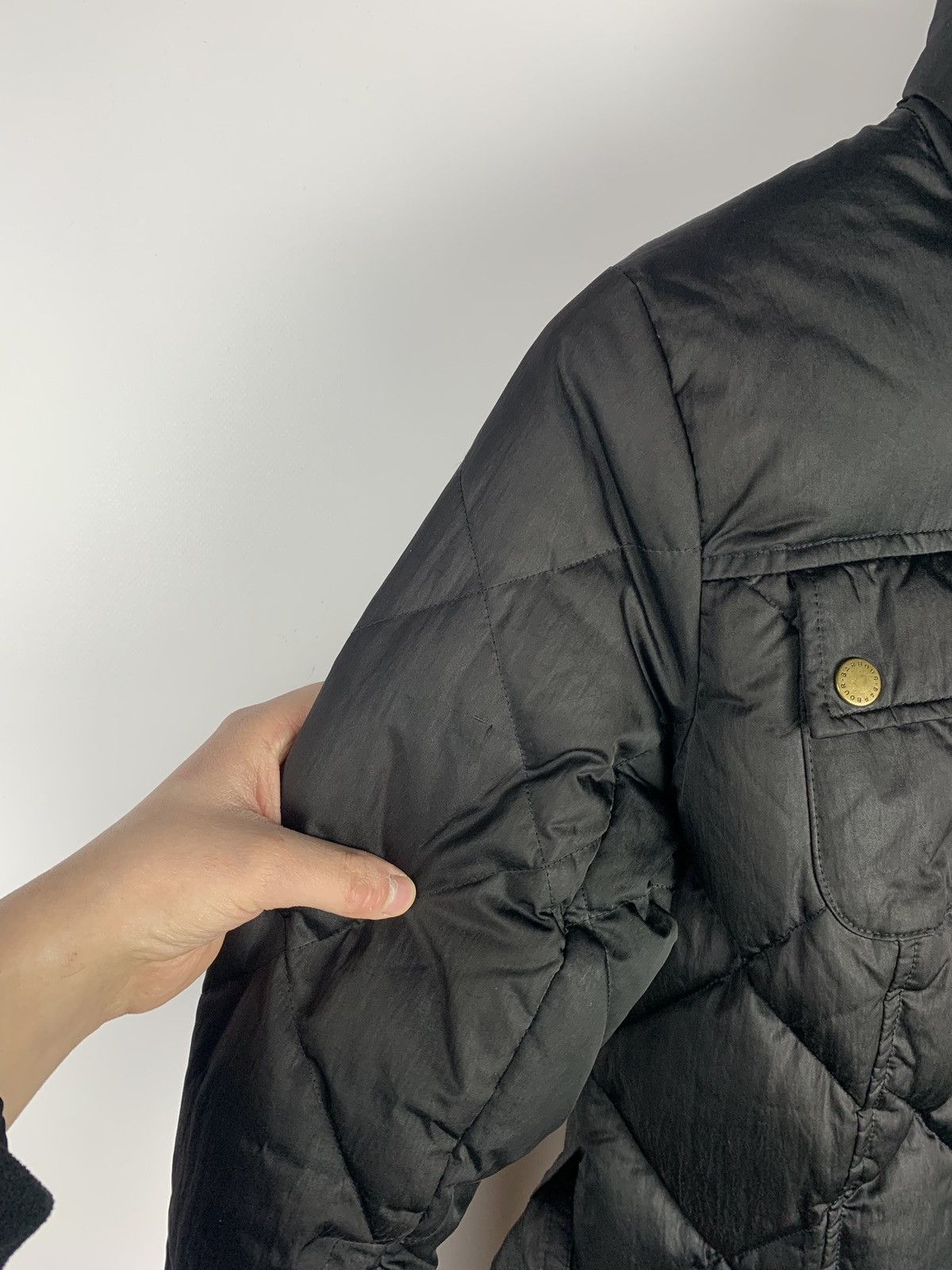 Barbour Vintage Barbour Nation Down Jacket Women’s Size UK 10 Black Size M / US 6-8 / IT 42-44 - 17 Thumbnail
