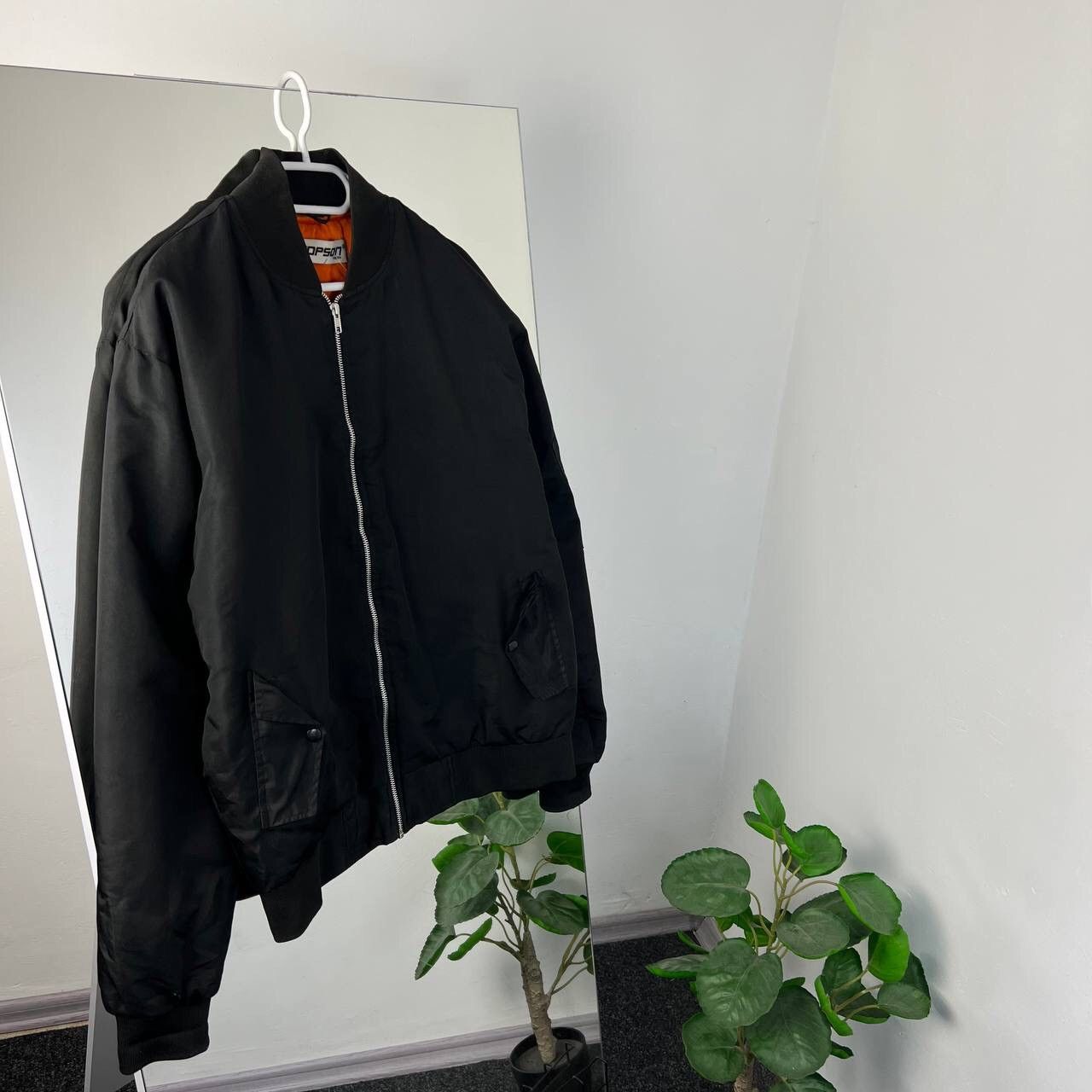 Other Bombers Vintage Black Jacket Y2K Style Baggy Fit Size US XXL / EU 58 / 5 - 1 Thumbnail