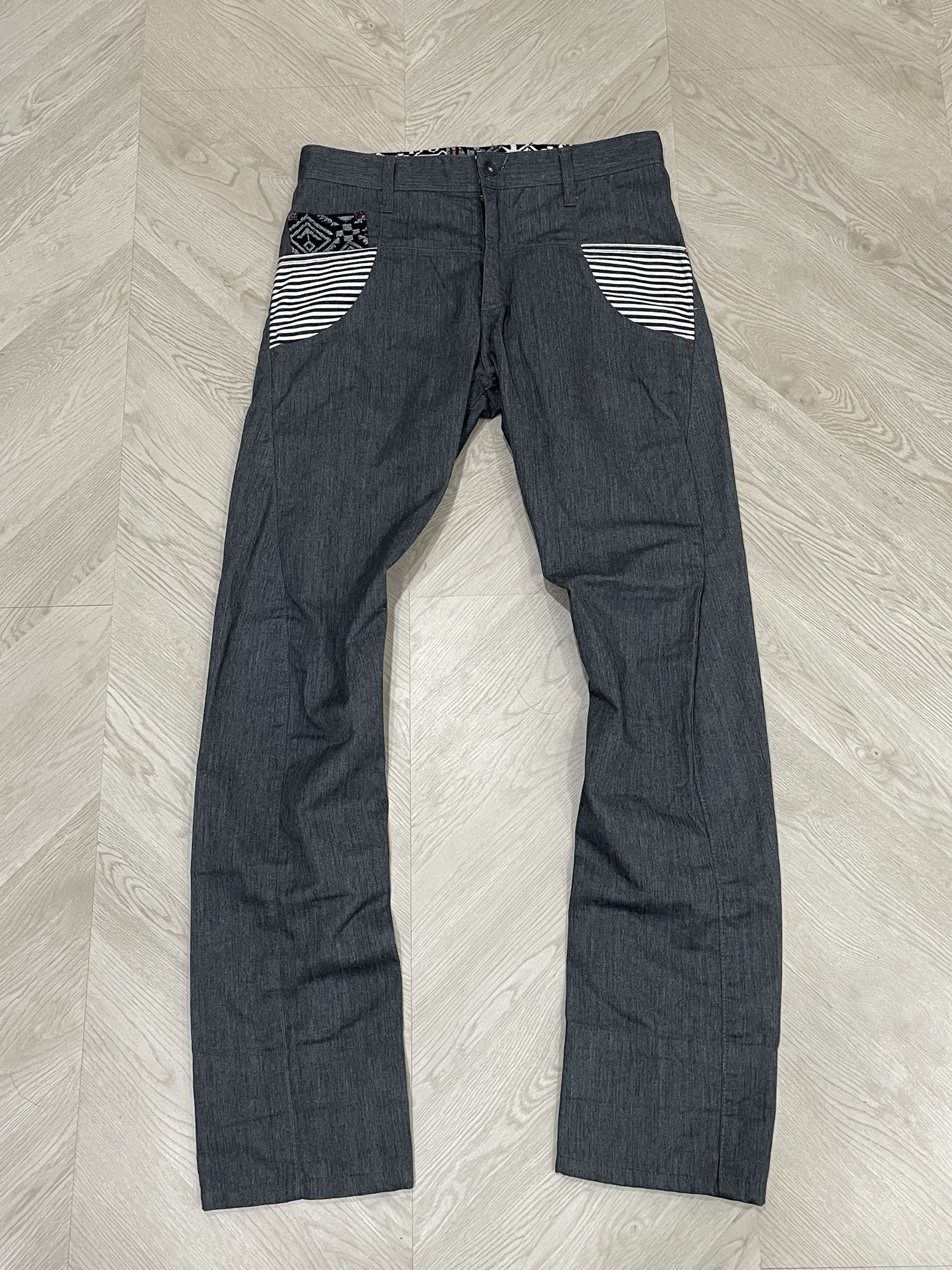 Japanese Brand Rimaster Nice Design Pants Size US 30 / EU 46 - 1 Thumbnail