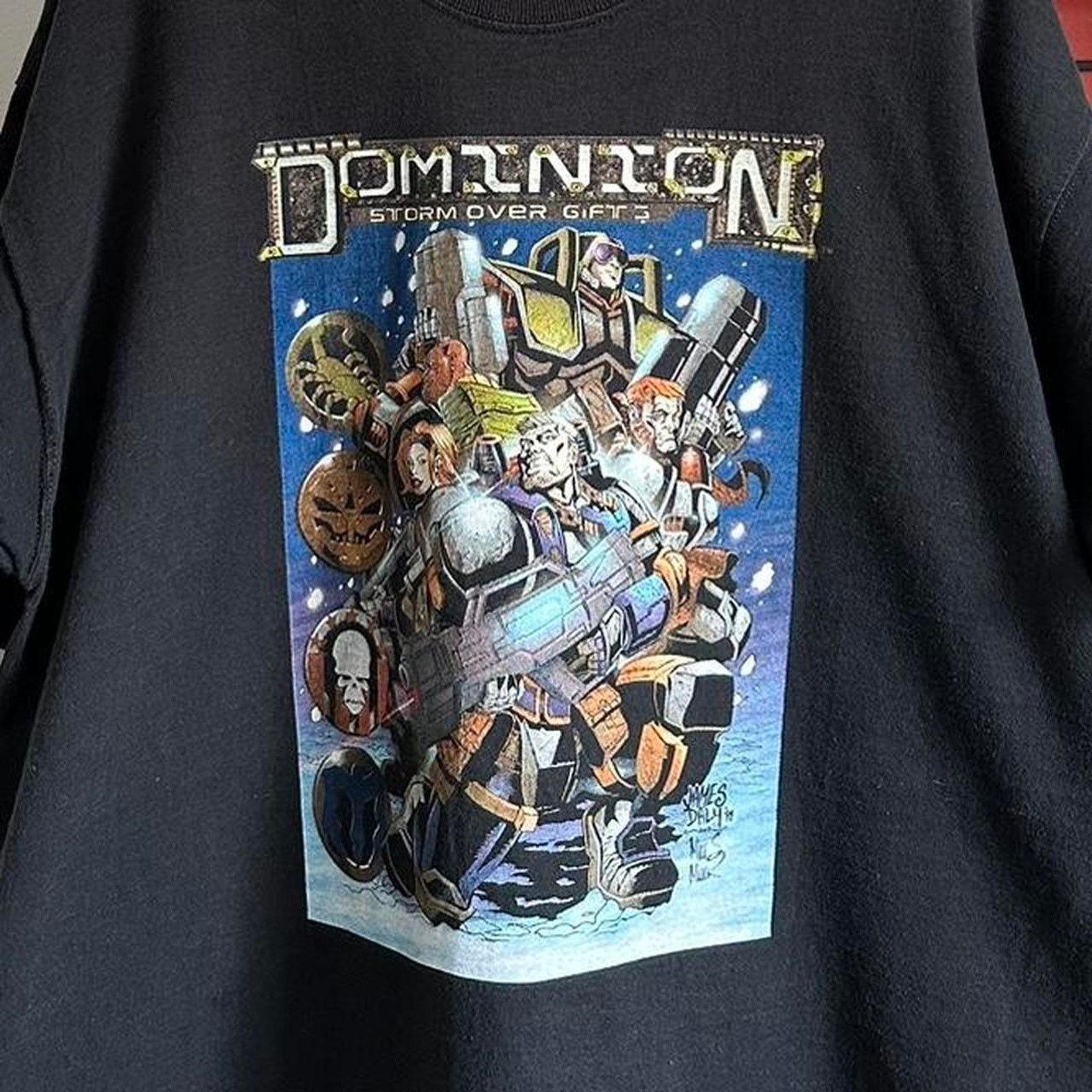 Fruit Of The Loom × Vintage Vintage 1998 Dominion Storm Over Gift 3 Video Game Shirt Size US XL / EU 56 / 4 - 3 Thumbnail