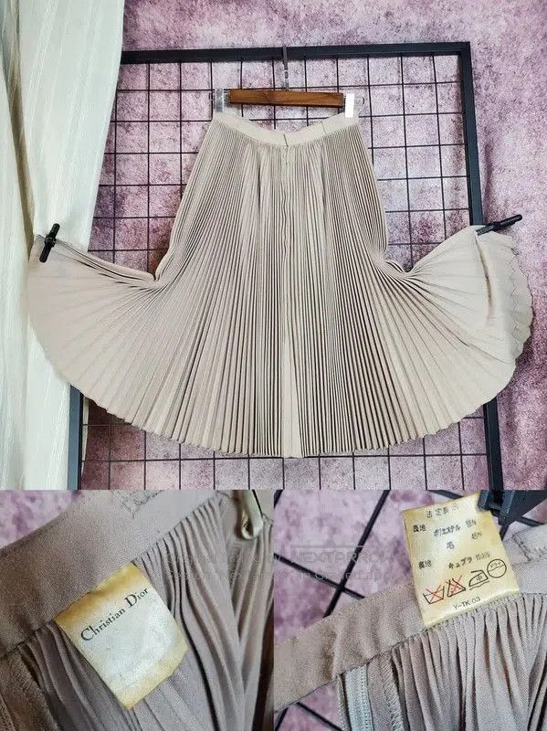 Dior Dior Beige Wool Blend Short Sleeve Cardigan . Size M / US 6-8 / IT 42-44 - 7 Thumbnail