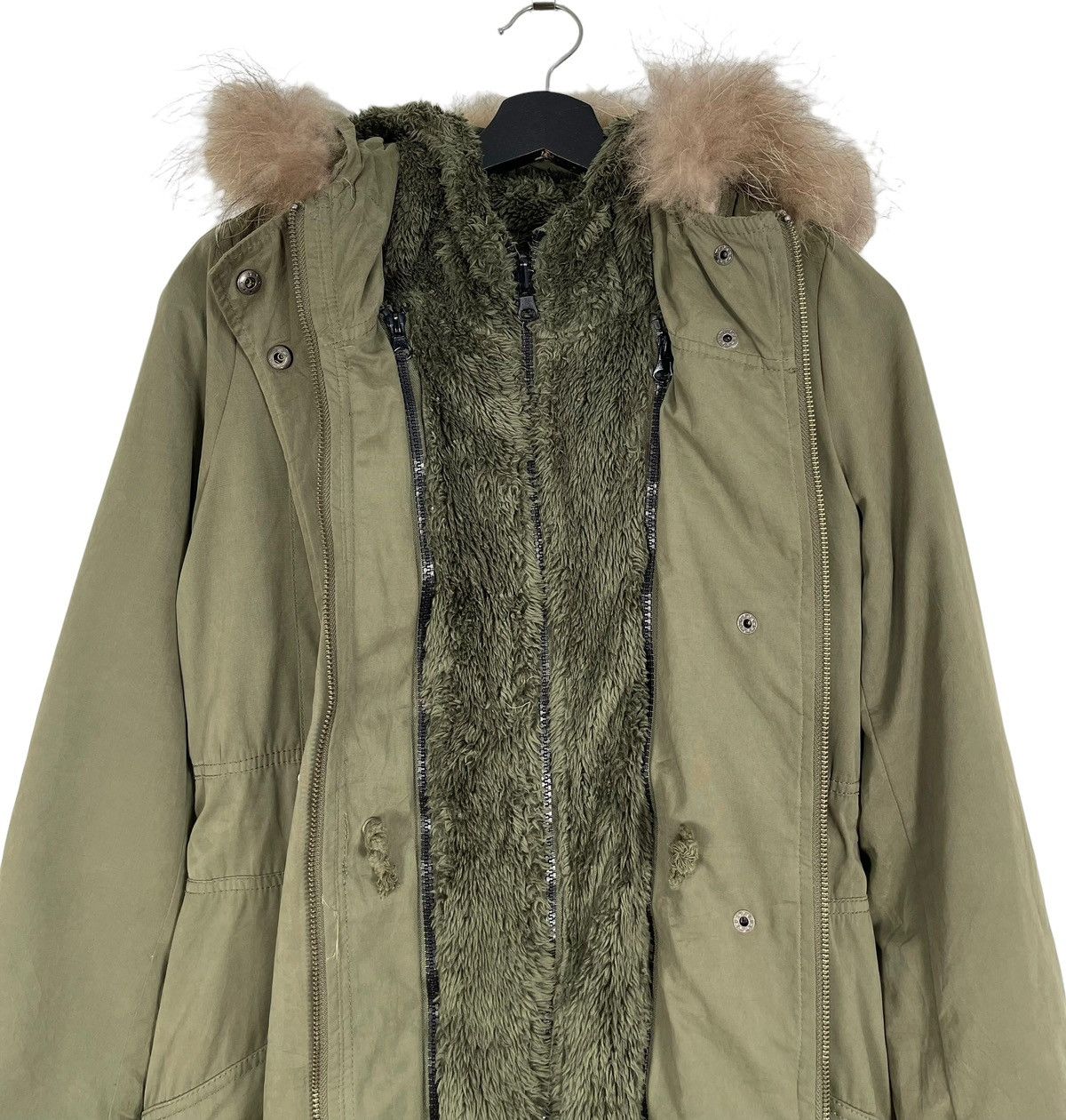 Japanese Brand BARAK JP Goa Fishtail Parka Jacket Size S / US 4 / IT 40 - 6 Thumbnail