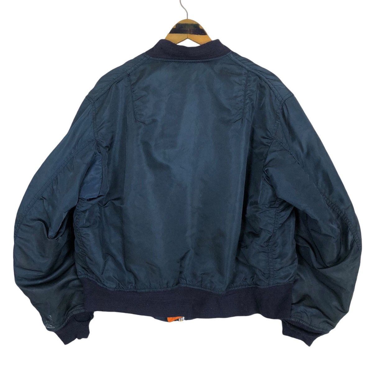Alpha Industries Vintage 90s Alpha Industries Reversible Bomber Jacket Size US L / EU 52-54 / 3 - 9 Thumbnail