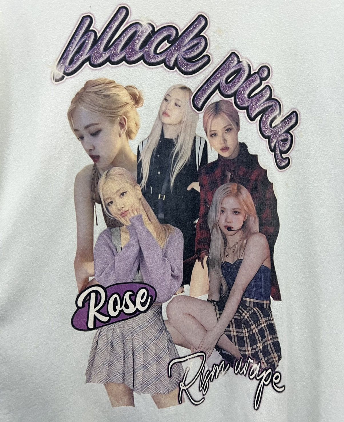 Band Tees Vintage Y2K BLACK PINK ROSE MONEY TEMPTATION SHIRT Size US XL / EU 56 / 4 - 5 Thumbnail