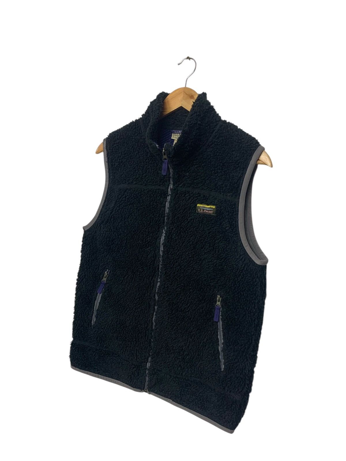 L.L. Bean Rare L.L Bean Small Logo Vests Fleece Zipper Down Size US M / EU 48-50 / 2 - 2 Thumbnail