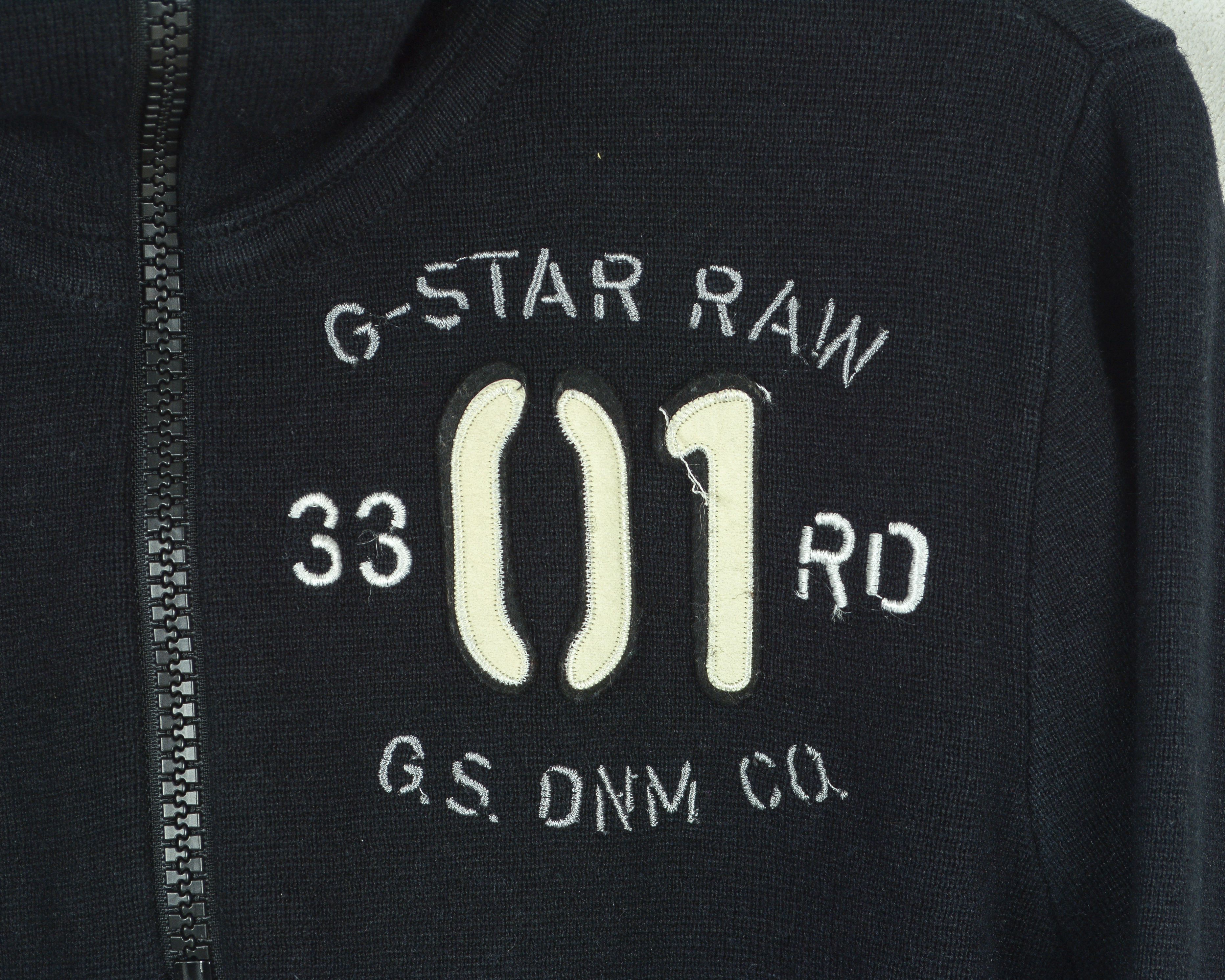 G-Star Diploma 1/2 Zip Knit Sweater S Pullover High Neck Ramie Size US S / EU 44-46 / 1 - 3 Thumbnail