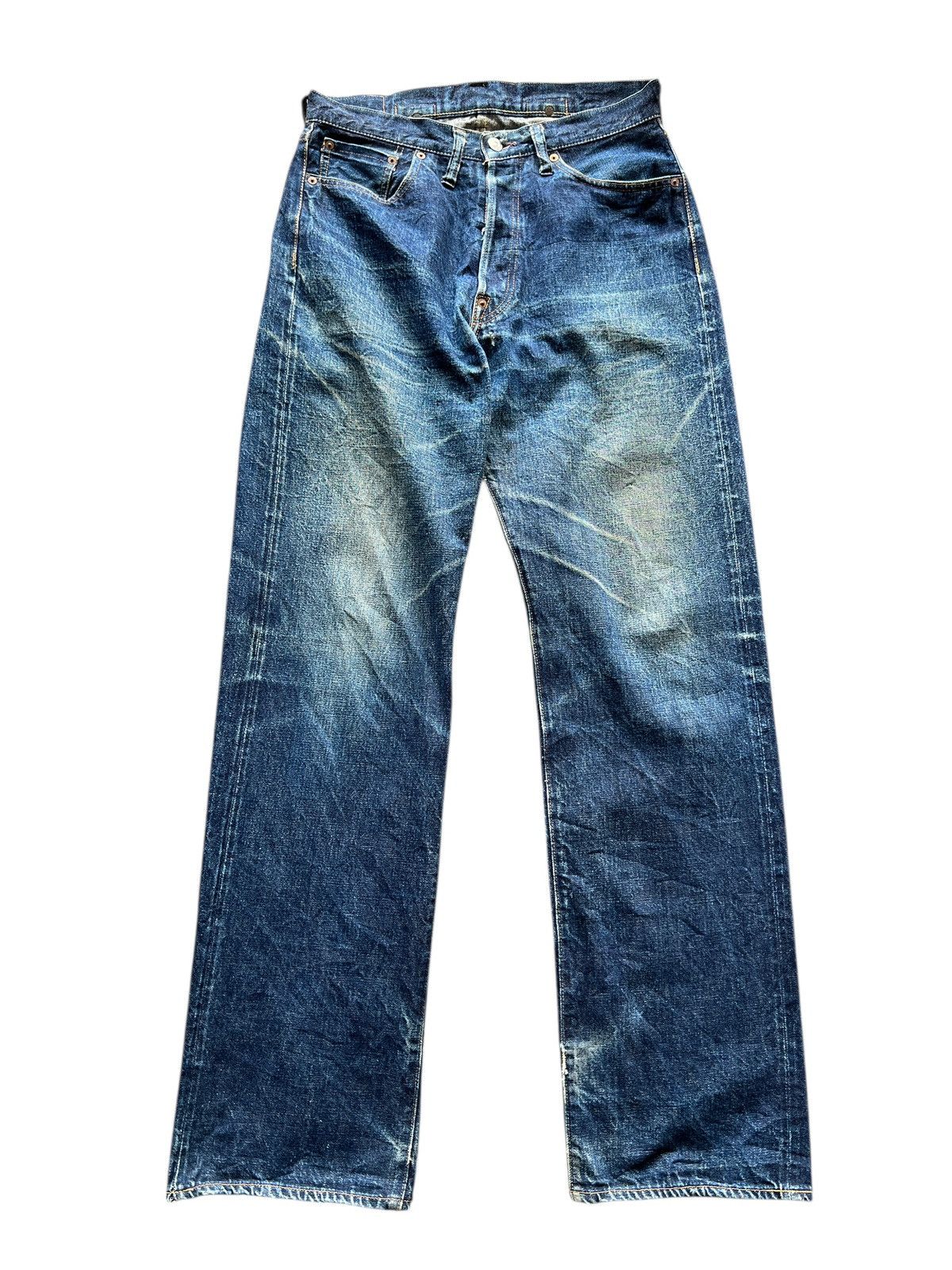 Denime 🔥 Denime Authentic Lot 669 Selvedge Hidden Rivet Denim Jeans Size US 30 / EU 46 - 1 Thumbnail
