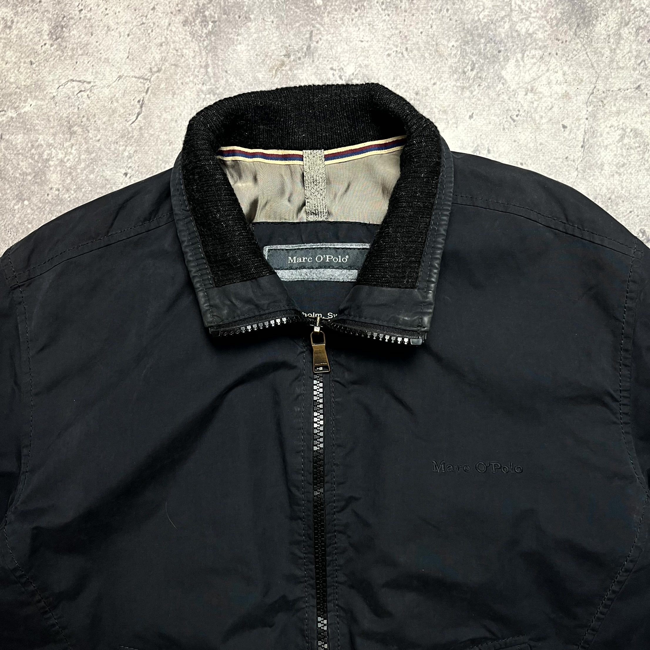 Marc O'Polo Marc O’Polo Full Zip Casual Navy Blue Bomber Jacket Size M Size US M / EU 48-50 / 2 - 3 Thumbnail
