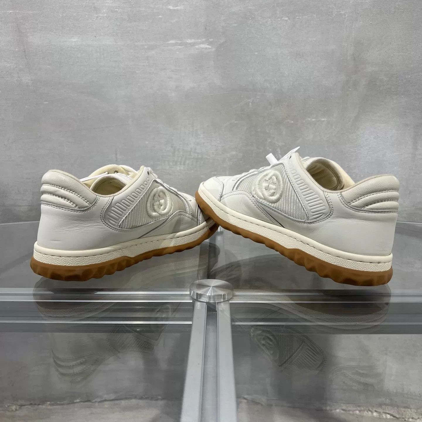 Gucci Gucci Women's White Sneakers MAC80 EUR34 Size US 4 / IT 34 - 5 Thumbnail