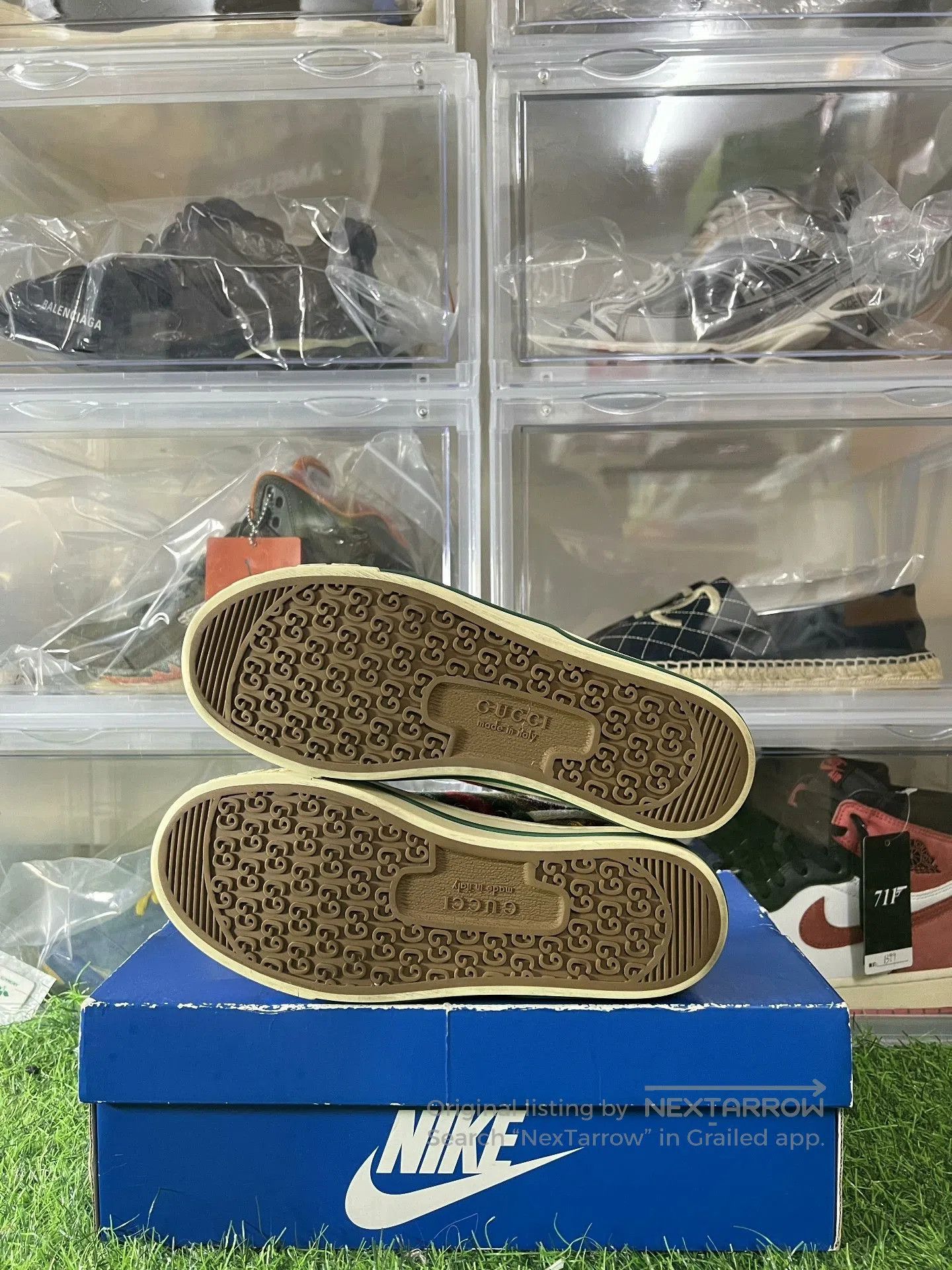 Gucci disney x gucci tennis 1977 canvas shoes. Size US 6.5 / EU 39-40 - 5 Thumbnail