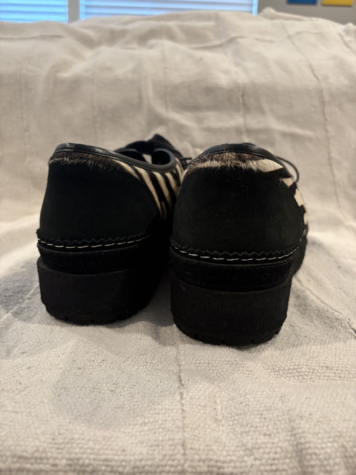 Sacai Sacai Zebra Haircalf Leather Vibram Sole Made in Japan Size US 9.5 / EU 42-43 - 3 Thumbnail