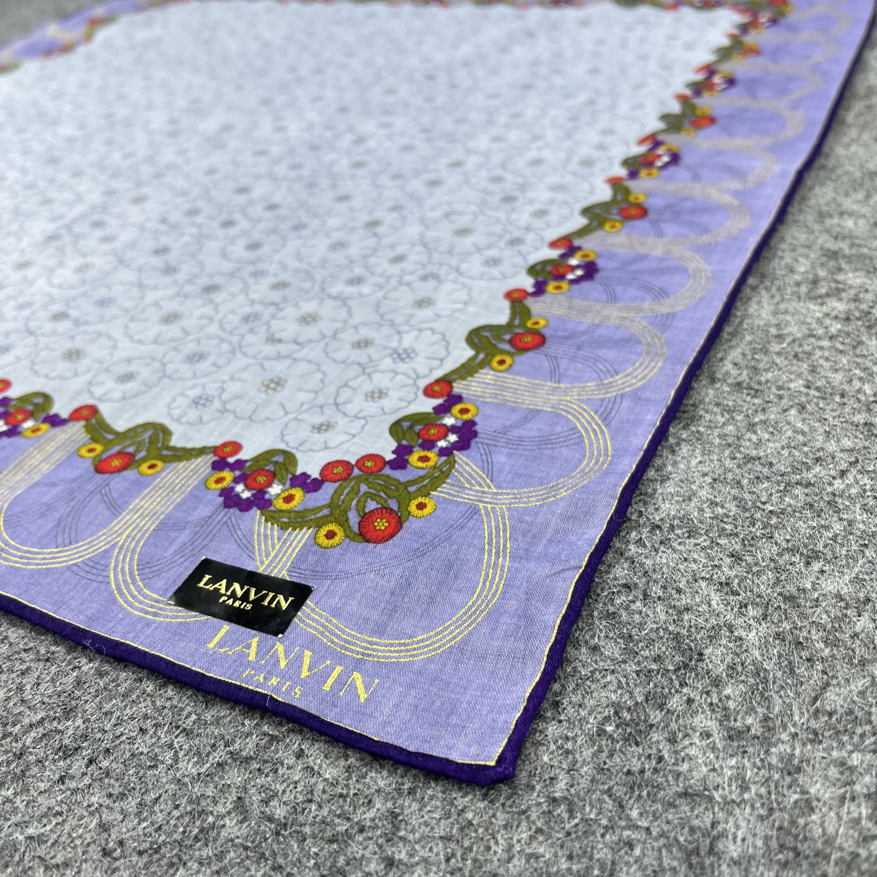 Lanvin Lanvin Handkerchief / Bandana / Neckerchief / B680 Size ONE SIZE - 6 Thumbnail