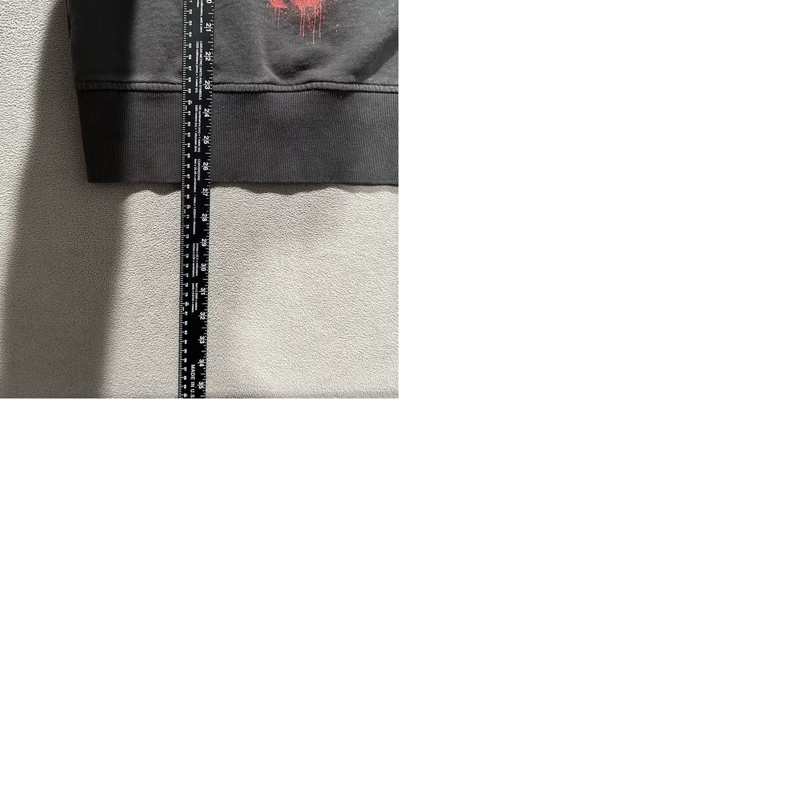 Cult Of Individuality Cult Of Individuality Sweatshirt Men Medium Black POLACK Print Crew French Terry Size US M / EU 48-50 / 2 - 10 Thumbnail